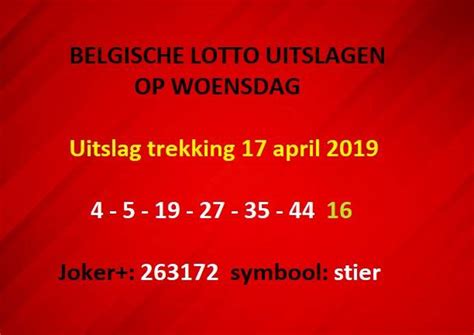 www lotto uitslagen|joker uitslagen van vandaag.